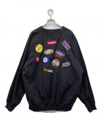 LA LQVING-）の古着「ナイロンプルオーバー」｜ブラック