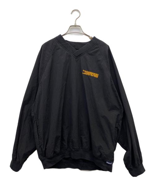 LA LQVING（-）LA LQVING (-) ナイロンプルオーバー ブラック サイズ:XLの古着・服飾アイテム