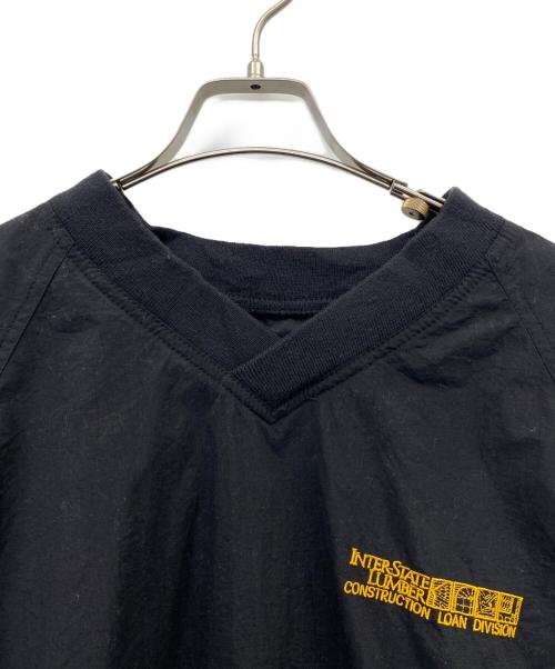 LA LQVING（-）LA LQVING (-) ナイロンプルオーバー ブラック サイズ:XLの古着・服飾アイテム