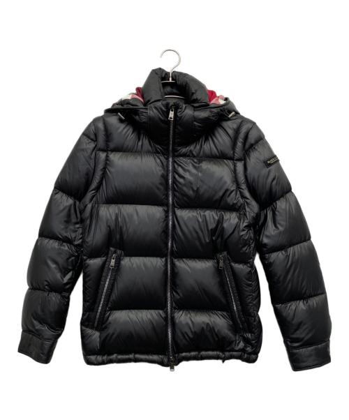 BLACK LABEL CRESTBRIDGE（ブラックレーベル クレストブリッジ）BLACK LABEL CRESTBRIDGE (ブラックレーベル クレストブリッジ) ダウンジャケット ブラック×レッド サイズ:Ｍの古着・服飾アイテム