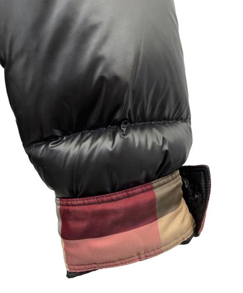 BLACK LABEL CRESTBRIDGE（ブラックレーベル クレストブリッジ）BLACK LABEL CRESTBRIDGE (ブラックレーベル クレストブリッジ) ダウンジャケット ブラック×レッド サイズ:Ｍの古着・服飾アイテム