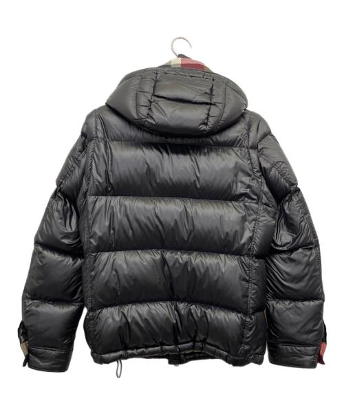 BLACK LABEL CRESTBRIDGE（ブラックレーベル クレストブリッジ）BLACK LABEL CRESTBRIDGE (ブラックレーベル クレストブリッジ) ダウンジャケット ブラック×レッド サイズ:Ｍの古着・服飾アイテム