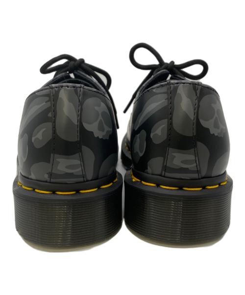 Dr.Martens（ドクターマーチン）Dr.Martens (ドクターマーチン) Distorted Leopard Black Smooth 3 EYE SHOE ブラック サイズ:23㎝の古着・服飾アイテム