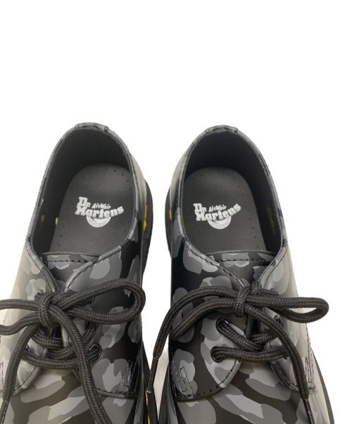 Dr.Martens（ドクターマーチン）Dr.Martens (ドクターマーチン) Distorted Leopard Black Smooth 3 EYE SHOE ブラック サイズ:23㎝の古着・服飾アイテム