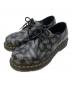 Dr.Martens（ドクターマーチン）の古着「Distorted Leopard Black Smooth 3 EYE SHOE」｜ブラック