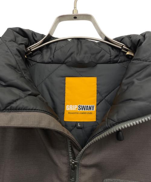 GRIP SWANY（グリップスワニー）GRIP SWANY (グリップスワニー) RIPSTOP PARKER（リップストップパーカー） ブラウン サイズ:Ｌの古着・服飾アイテム