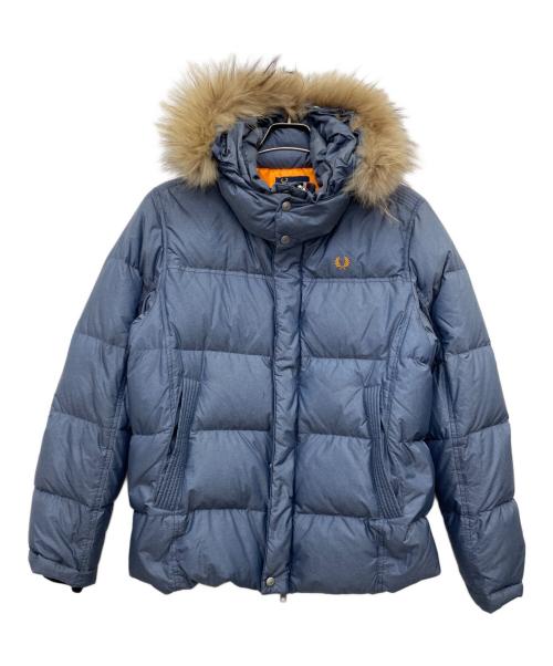 FRED PERRY（フレッドペリー）FRED PERRY (フレッドペリー) ダウンジャケット ブルー サイズ:Mの古着・服飾アイテム