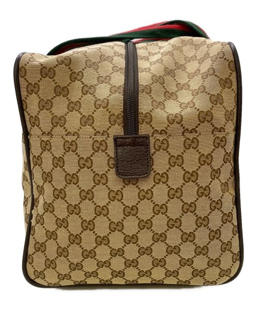 GUCCI（グッチ）GUCCI (グッチ) ボストンバッグ ベージュの古着・服飾アイテム