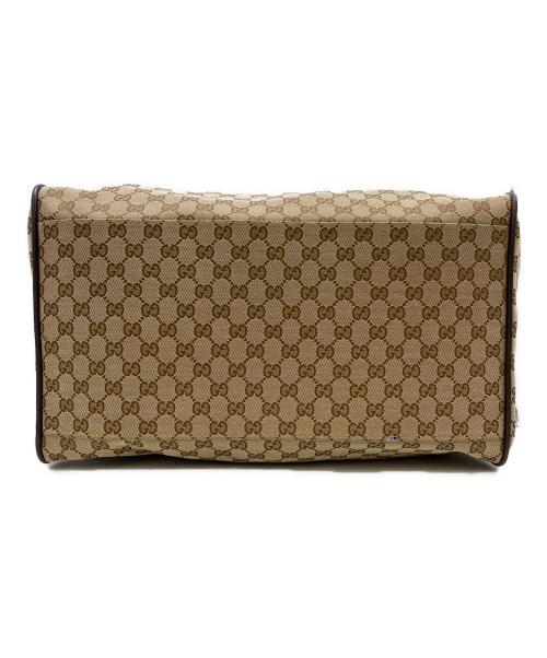 GUCCI（グッチ）GUCCI (グッチ) ボストンバッグ ベージュの古着・服飾アイテム