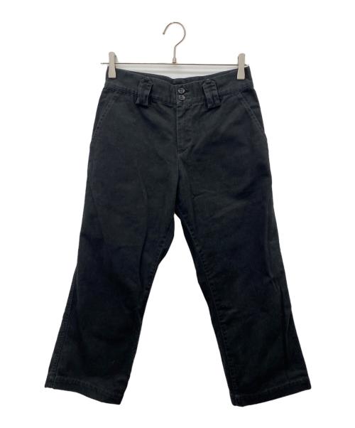 YOHJI YAMAMOTO（ヨウジヤマモト）YOHJI YAMAMOTO (ヨウジヤマモト) コットンバッグフラップパンツ ブラック サイズ:2の古着・服飾アイテム