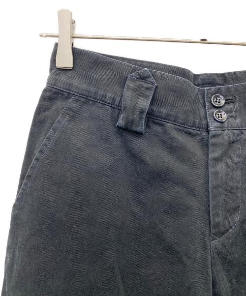 YOHJI YAMAMOTO（ヨウジヤマモト）YOHJI YAMAMOTO (ヨウジヤマモト) コットンバッグフラップパンツ ブラック サイズ:2の古着・服飾アイテム