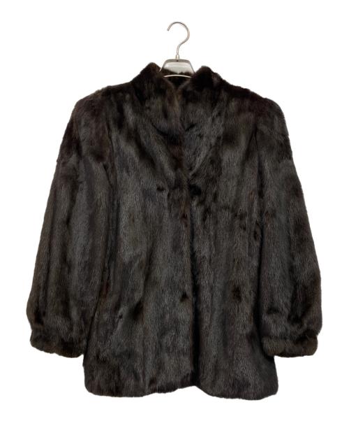 AMERIMINK（アメリミンク）AMERIMINK (アメリミンク) ミンクコート ブラック サイズ:13の古着・服飾アイテム