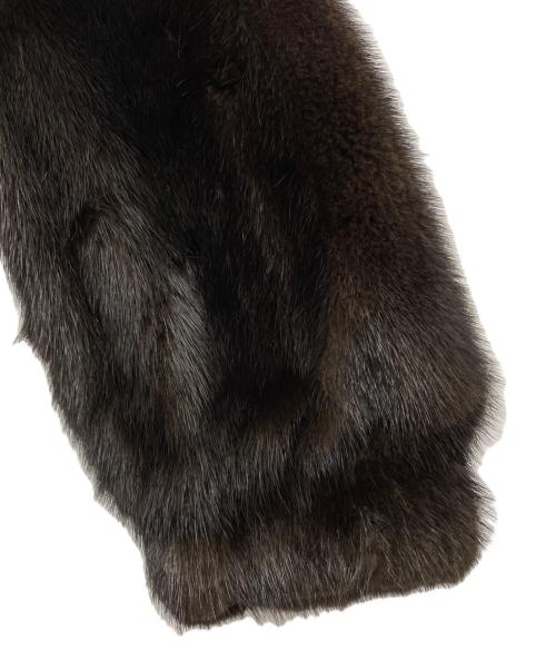 AMERIMINK（アメリミンク）AMERIMINK (アメリミンク) ミンクコート ブラック サイズ:13の古着・服飾アイテム