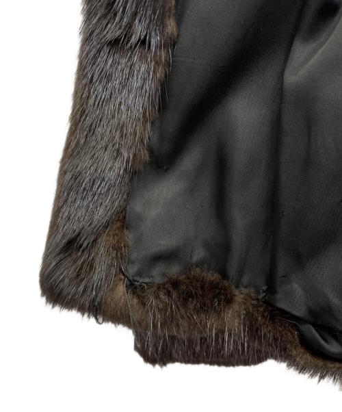 AMERIMINK（アメリミンク）AMERIMINK (アメリミンク) ミンクコート ブラック サイズ:13の古着・服飾アイテム