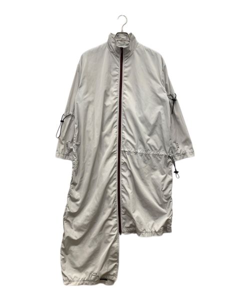 A-COLD-WALL（ア・コールド・ウォール）A-COLD-WALL (ア・コールド・ウォール) Asymmetric Drawstring Jacket（アシンメトリージャケット） グレー サイズ:Sの古着・服飾アイテム