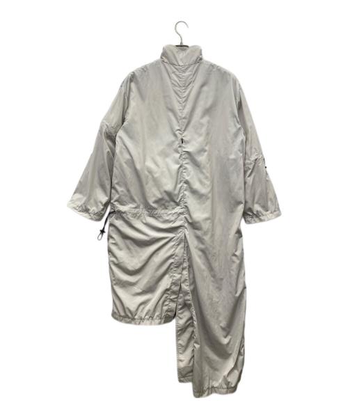 A-COLD-WALL（ア・コールド・ウォール）A-COLD-WALL (ア・コールド・ウォール) Asymmetric Drawstring Jacket（アシンメトリージャケット） グレー サイズ:Sの古着・服飾アイテム