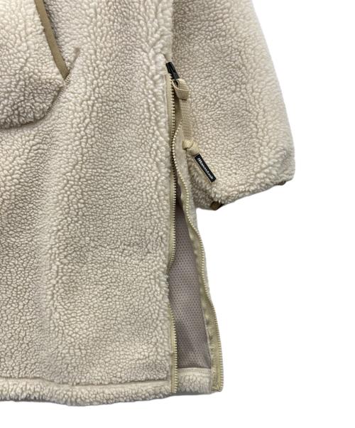 Manastash（マナスタッシュ）Manastash (マナスタッシュ) シールアノラック　ボアコート ホワイト サイズ:Mの古着・服飾アイテム