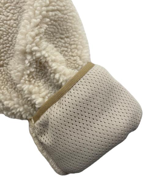 Manastash（マナスタッシュ）Manastash (マナスタッシュ) シールアノラック　ボアコート ホワイト サイズ:Mの古着・服飾アイテム