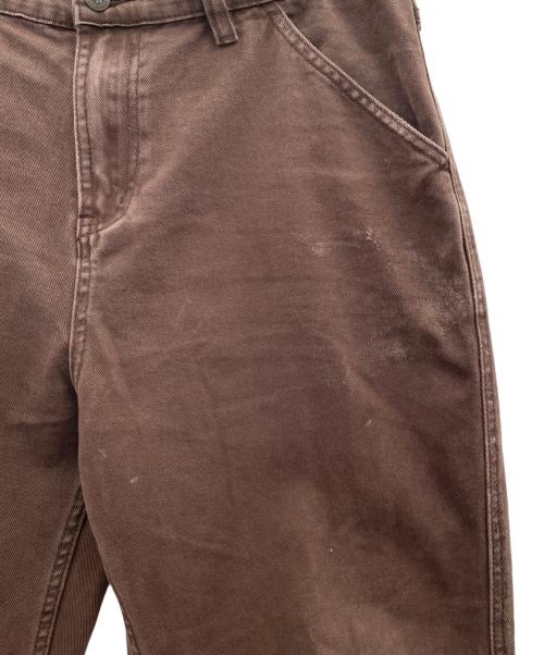 PASSPORT（パスポート）PASSPORT (パスポート) デニムパンツ ブラウン サイズ:36の古着・服飾アイテム