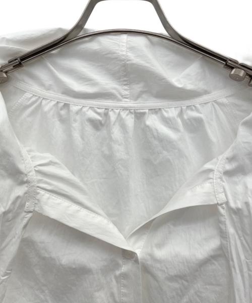 Omekashi（オメカシ）Omekashi (オメカシ) オフショルボウタイブラウス ホワイト サイズ:Fの古着・服飾アイテム