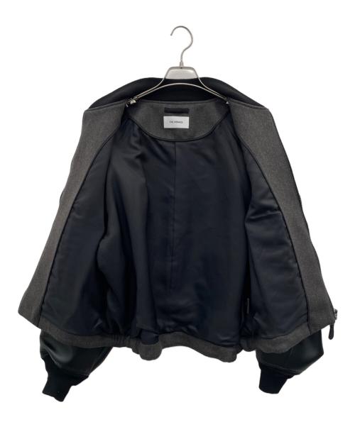 THE RERACS（ザ リラクス）THE RERACS (ザ リラクス) アワードジャケット ブラック×グレー サイズ:46の古着・服飾アイテム