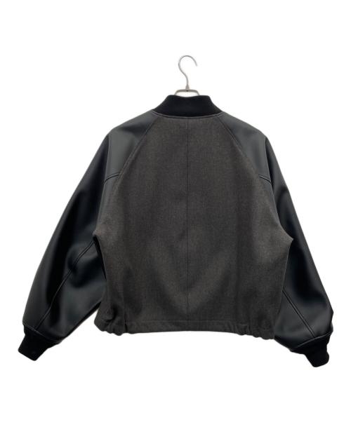 THE RERACS（ザ リラクス）THE RERACS (ザ リラクス) アワードジャケット ブラック×グレー サイズ:46の古着・服飾アイテム