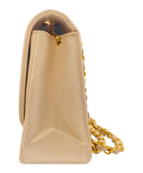 CHANEL（シャネル）CHANEL (シャネル) ダイアナチェーンショルダーバッグ ベージュの古着・服飾アイテム