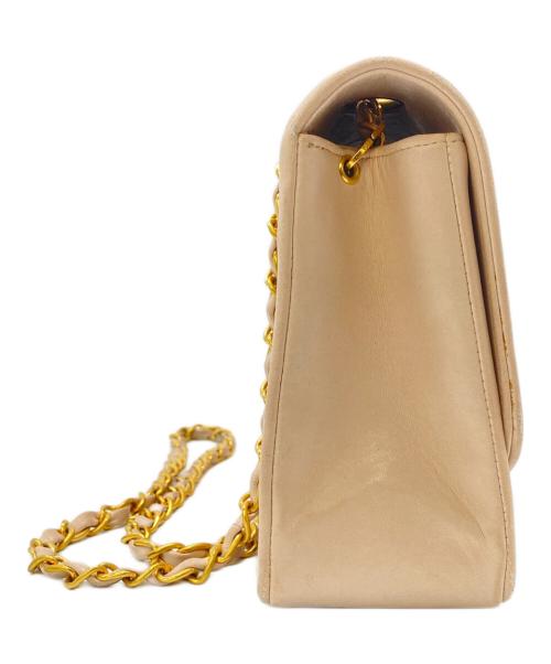 CHANEL（シャネル）CHANEL (シャネル) ダイアナチェーンショルダーバッグ ベージュの古着・服飾アイテム