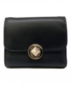 Kate Spadeケイトスペード）の古着「3つ折り財布」｜ブラック