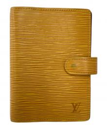 LOUIS VUITTON（ルイ ヴィトン）の古着「アジェンダPM 手帳カバー」｜イエロー
