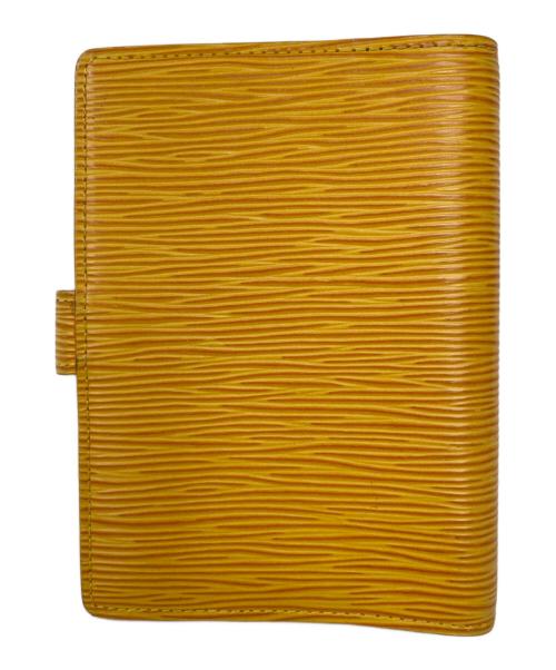 LOUIS VUITTON（ルイ ヴィトン）LOUIS VUITTON (ルイ ヴィトン) アジェンダPM 手帳カバー イエローの古着・服飾アイテム