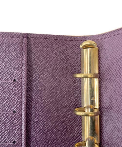 LOUIS VUITTON（ルイ ヴィトン）LOUIS VUITTON (ルイ ヴィトン) アジェンダPM 手帳カバー イエローの古着・服飾アイテム