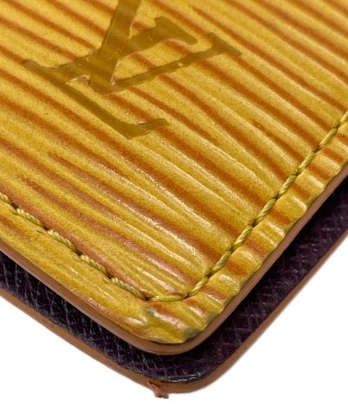 LOUIS VUITTON（ルイ ヴィトン）LOUIS VUITTON (ルイ ヴィトン) アジェンダPM 手帳カバー イエローの古着・服飾アイテム