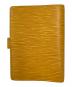 LOUIS VUITTON (ルイ ヴィトン) アジェンダPM 手帳カバー イエロー：5000円