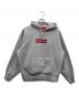 SUPREME（シュプリーム）の古着「Inside Out Box Logo Hooded Sweatshirt（インサイドアウトボックスロゴフードスウェットパーカー）」｜グレー