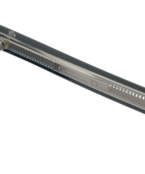 Christian Dior（クリスチャン ディオール）Christian Dior (クリスチャン ディオール) サングラス ブラック×ブルーの古着・服飾アイテム