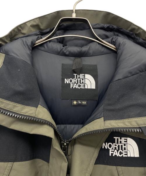 THE NORTH FACE（ザ ノース フェイス）THE NORTH FACE (ザ ノース フェイス) MOUNTAIN DOWN JACKET（マウンテンダウンジャケット） オリーブ×ブラック サイズ:Lの古着・服飾アイテム