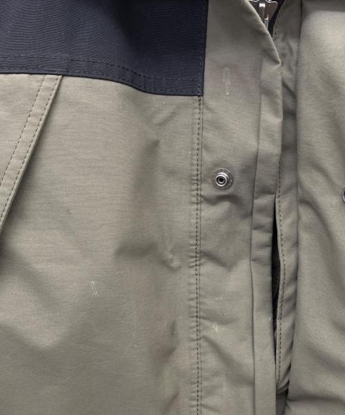 THE NORTH FACE（ザ ノース フェイス）THE NORTH FACE (ザ ノース フェイス) MOUNTAIN DOWN JACKET（マウンテンダウンジャケット） オリーブ×ブラック サイズ:Lの古着・服飾アイテム