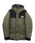 THE NORTH FACE（ザ ノース フェイス）の古着「MOUNTAIN DOWN JACKET（マウンテンダウンジャケット）」｜オリーブ×ブラック