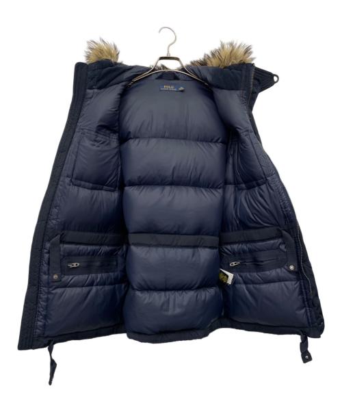 POLO RALPH LAUREN（ポロ・ラルフローレン）POLO RALPH LAUREN (ポロ・ラルフローレン) ダウンジャケット ネイビー サイズ:XSの古着・服飾アイテム