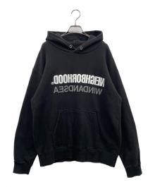 NEIGHBORHOOD×WIND AND SEA（ネイバーフッド×ウィンダンシー）の古着「プルオーバーパーカー」｜ブラック