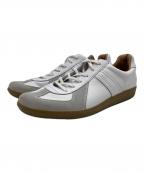 GERMAN TRAINERジャーマントレーナー）の古着「REPRODUCTED EDITION MODEL」｜ホワイト×グレー