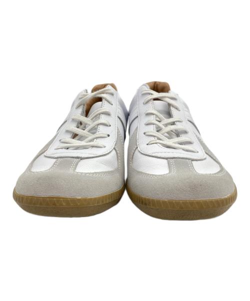 GERMAN TRAINER（ジャーマントレーナー）GERMAN TRAINER (ジャーマントレーナー) REPRODUCTED EDITION MODEL ホワイト×グレー サイズ:42の古着・服飾アイテム