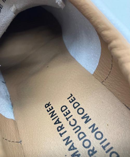 GERMAN TRAINER（ジャーマントレーナー）GERMAN TRAINER (ジャーマントレーナー) REPRODUCTED EDITION MODEL ホワイト×グレー サイズ:42の古着・服飾アイテム