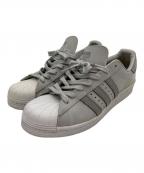 adidasアディダス）の古着「スーパースター ブースト」｜グレー×ホワイト