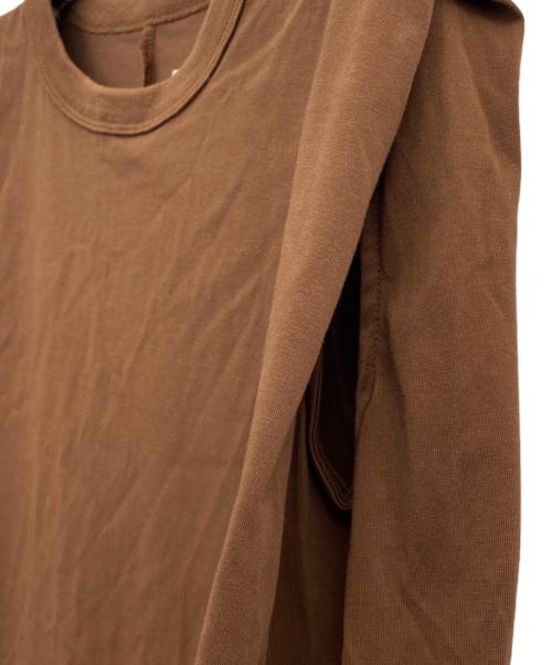 forme（フォルメ）forme (フォルメ) ノースリーブワンピース ブラウン サイズ:1の古着・服飾アイテム