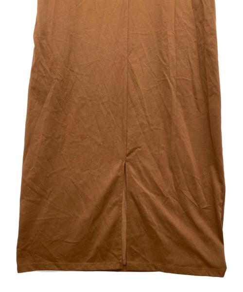 forme（フォルメ）forme (フォルメ) ノースリーブワンピース ブラウン サイズ:1の古着・服飾アイテム