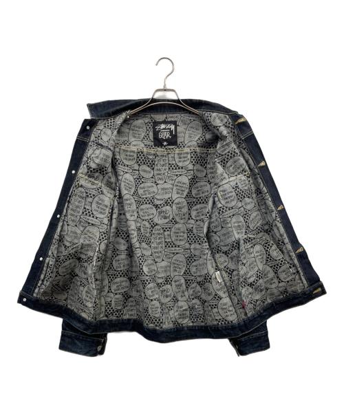 stussy（ステューシー）stussy (ステューシー) デニムジャケット インディゴ サイズ:Ｍの古着・服飾アイテム