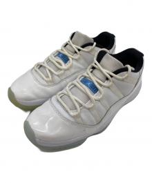 NIKE（ナイキ）の古着「Air Jordan 11 Low(エアジョーダン11 ロー)」｜ホワイト×ブルー