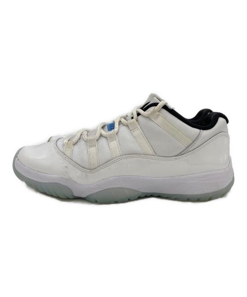 NIKE（ナイキ）NIKE (ナイキ) Air Jordan 11 Low(エアジョーダン11 ロー) ホワイト×ブルー サイズ:27.5の古着・服飾アイテム